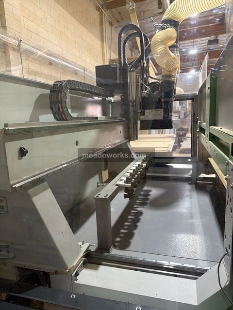 Biesse #Rover-K-FT-1531, CNC Router, 12.6" Z, 122" x 61" table, 12 HP, 24,000 RPM, 10 position tool rack - Image 2