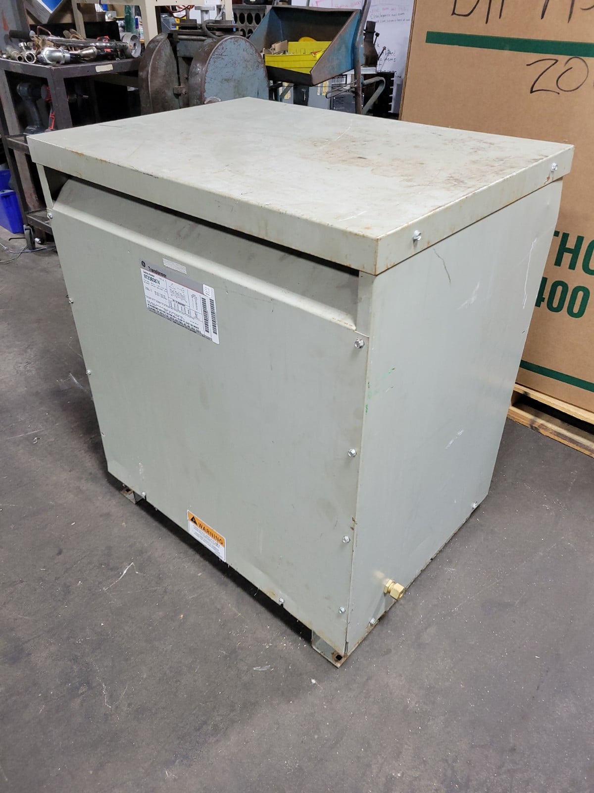 75 KVA 480 Primary, 208/120 Secondary, General Electric #9T23B3874, Transformer, QL, Type 2, 3 phase - Image 7
