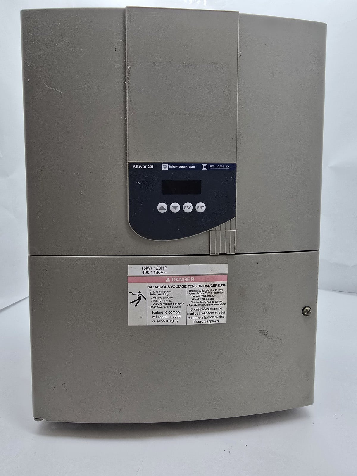 20 HP Schneider Electric #ATV28HD23N4U, Altivar 28 Variable Frequency Drive, VFD - Image 2