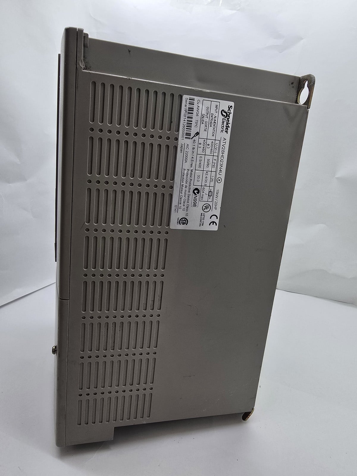 20 HP Schneider Electric #ATV28HD23N4U, Altivar 28 Variable Frequency Drive, VFD - Image 5