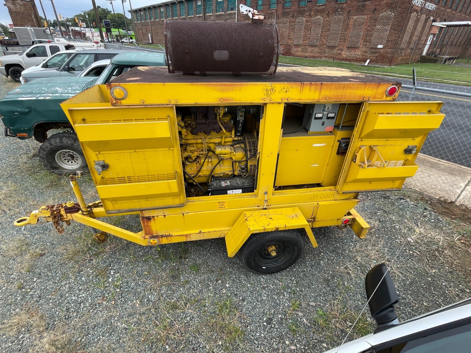 70 KW Kohler, Portable Diesel Generator, 1 phase 120/240 Volts, 3 phase 120/208 Volts, John Deere 4045T engine - Image 8