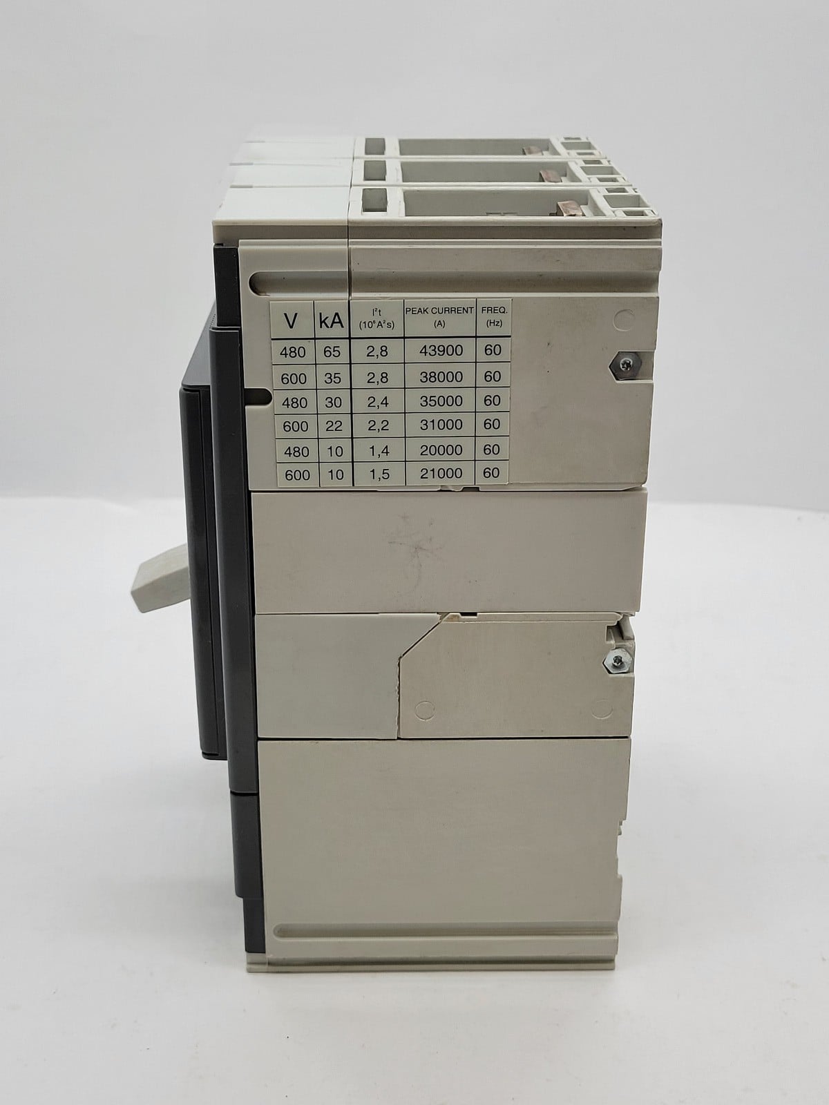 300 Amps, ABB #T5H300BW, SACE Tmax Circuit Breaker, 3P, 600 Volts, 65KA, T5H400, PR221DS Fixed-Version - Image 7