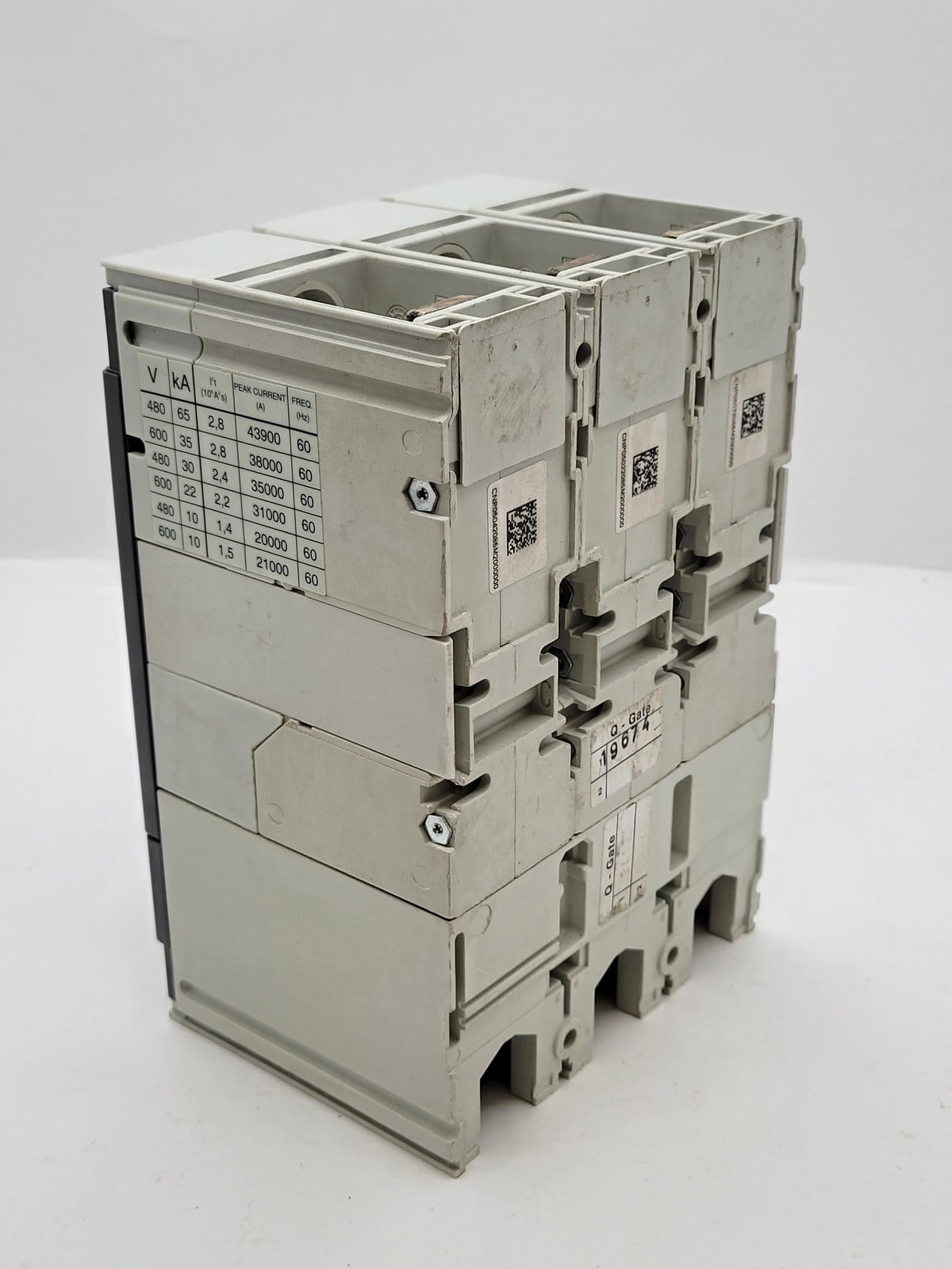 300 Amps, ABB #T5H300BW, SACE Tmax Circuit Breaker, 3P, 600 Volts, 65KA, T5H400, PR221DS Fixed-Version - Image 8