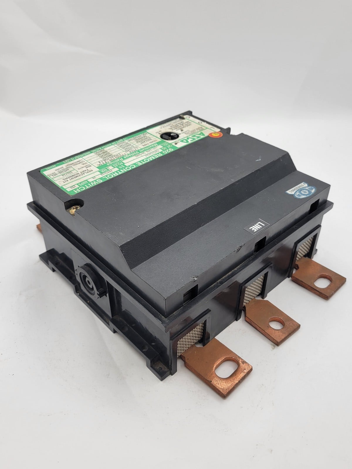 150 Amp. Asco #920315030X, 920 Remote Control Switch, 3P, 3 phase, 600 Volts, 110/120 Volts Coil - Image 9