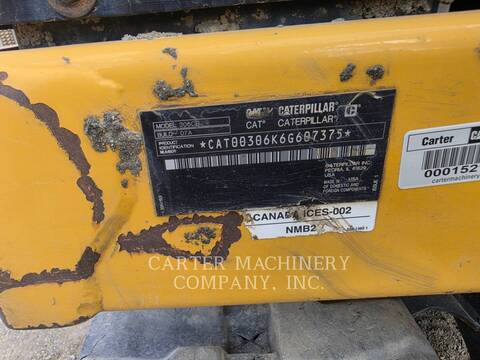 Caterpillar 306, Excavator, 1790 hours, S/N: 06G607375, 2023 - Image 6