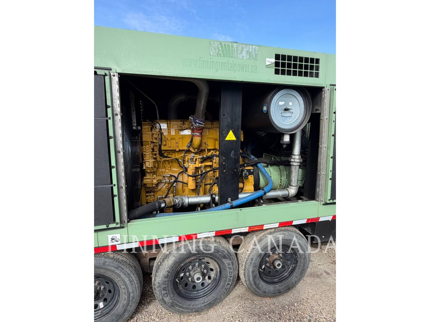 328 KW Sullair 1600HAF, Diesel, 2100 RPM, 24V, 2845 hours, 2020 - Image 3