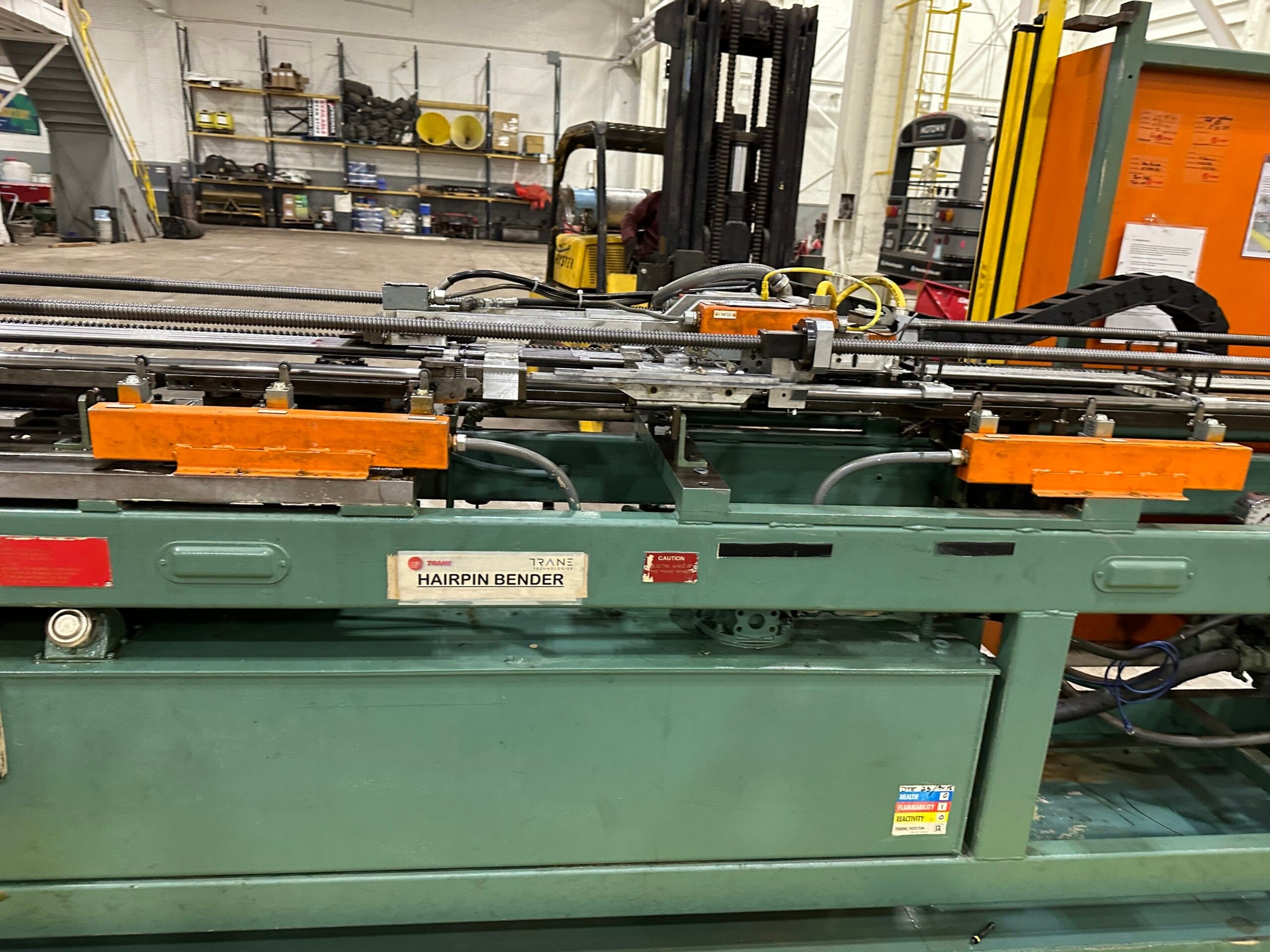 Burr Oak, hairpin bender, 9-120 bend length, right hand coil load, 6 tube design, 1996 - Image 9
