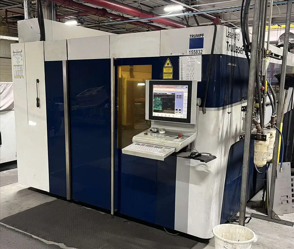 Trumpf #TruLaser-5030 (L56), 5000 ewatt CNC fiber laser, Siemens Sinumerik Control, Trumpf Liftmaster, 2014 - Image 1