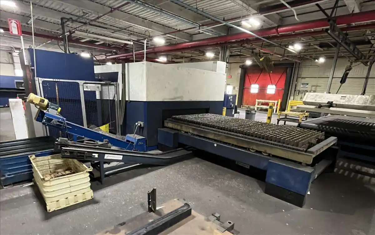 Trumpf #TruLaser-5030 (L56), 5000 ewatt CNC fiber laser, Siemens Sinumerik Control, Trumpf Liftmaster, 2014 - Image 8