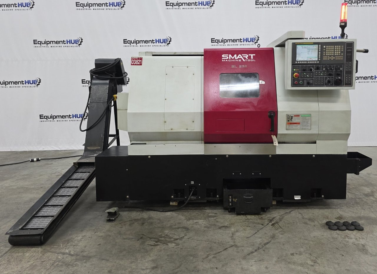 Smart Machine Tool #SL-260, CNC lathe, Fanuc 0iTF, 26.3" swing, 22" centers, 2.5" bar, 3-jaw 8" chuck, 2020 - Image 1