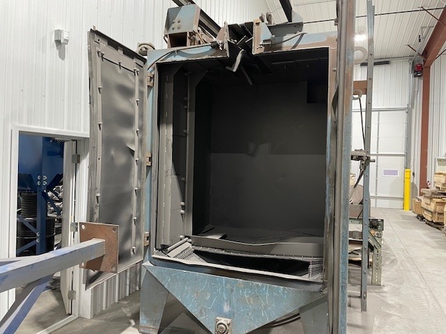 12 cu.ft. Pangborn #12GN-M Rotoblast Machine, spinner hanger shot blast machine - Image 1