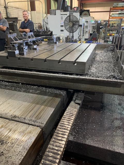4" Kuraki #KBR-1105BX, CNC table type horizontal boring mill, 63" x55" tbl., 79" table, 59" saddle, 59" - Image 6