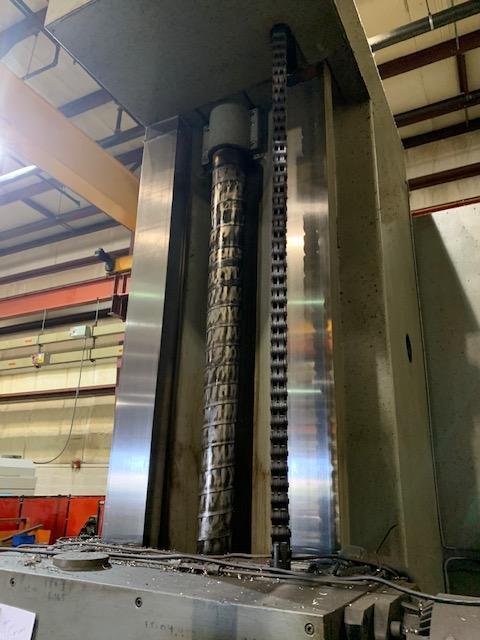 4" Kuraki #KBR-1105BX, CNC table type horizontal boring mill, 63" x55" tbl., 79" table, 59" saddle, 59" - Image 8
