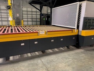 Landglass, 84" tempering furnace, 2009 - Image 7