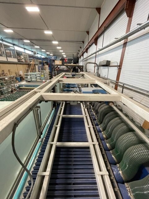 Mappi, 41" x 91" horizontal tempering furnace - Image 4
