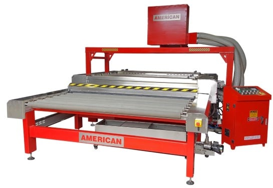American, 84" stainless steel horizontal glass washer - Image 1