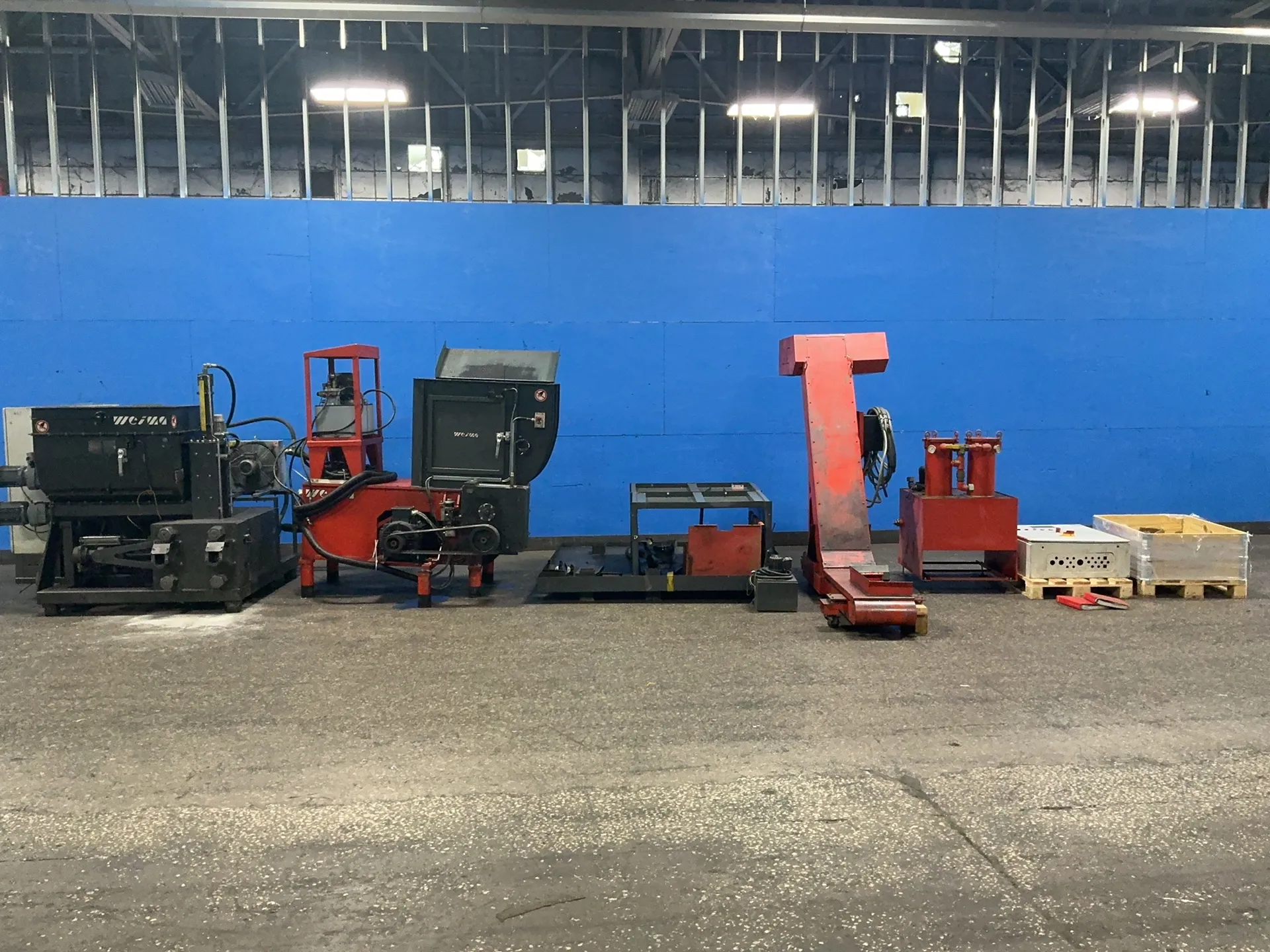 Weima America #TH600M/W-M-S-60, briquetting press w/ shredder, 60 mm briquette diameter, 24 HP, 3625 PSI - Image 2