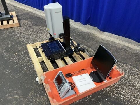 S-T Industries #20-8700, inspection station, 6" x 10" capacity, 12" x 15" table, 11" x 13" monitor screen - Image 3