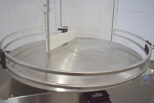 40" E-Pak Machinery, Accumulation/Rotary Feeder Turntable, Stainless Steel, Penta-Drive variable motor speed - Image 3
