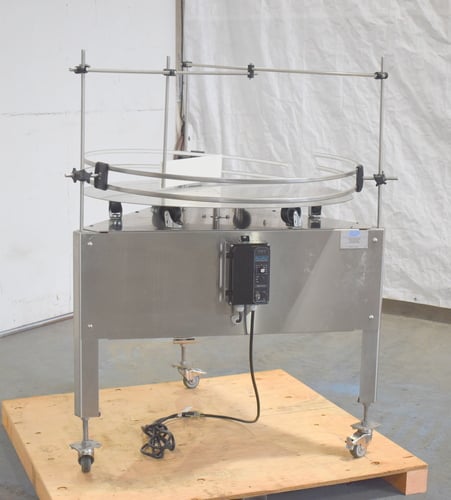40" E-Pak Machinery, Accumulation/Rotary Feeder Turntable, Stainless Steel, Penta-Drive variable motor speed - Image 7