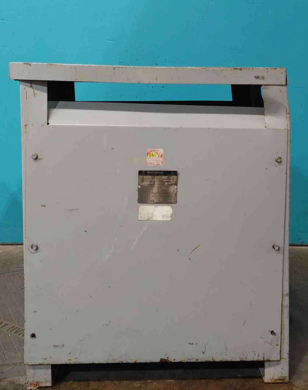 30 KVA 480 Delta Primary, 208Y/120 Secondary, Westinghouse #V48M28T30H, DT-3, Transformer, 3 Phase - Image 1