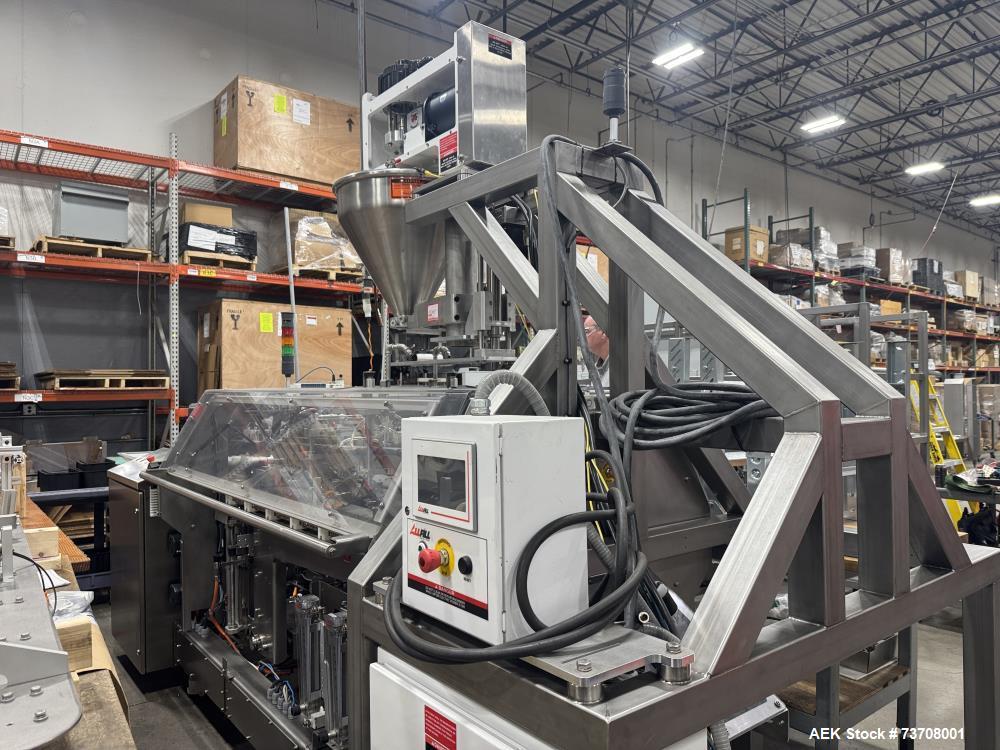 Tishma #Flex-7-ROO-100, Premade Pouch Filler & Sealer, 40 PPM, 4-16" width x 6-21" H x 0-6" thick pouches - Image 2