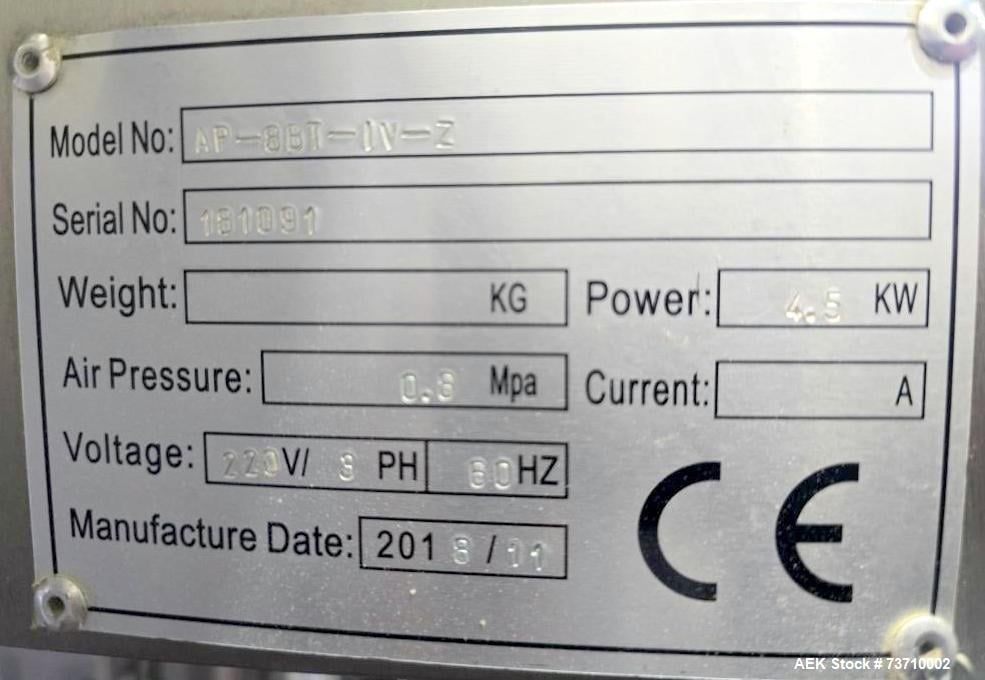 Weighpack Systems #Swifty-3600, Preformed Pouch Packager, combination scale, 60 BPM, 3-1/2-8" width x - Image 7