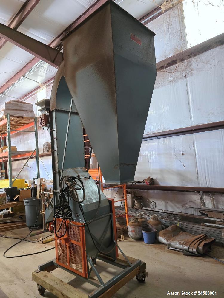 Forsberg #6x18, Vertical Precision Air Classifier, 10,000 PPH, 1 HP feed drive, 2 HP blower, 870 RPM fan - Image 2