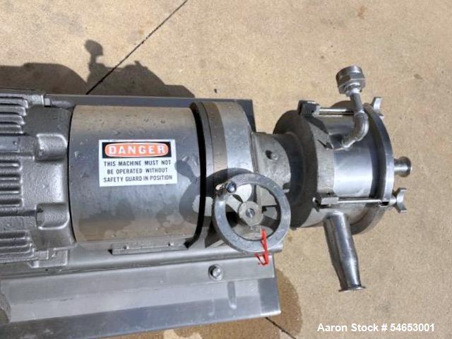 Gifford-Wood #W750H, High Shear Colloid Mill, 20 HP, 3500 RPM, 3/60/230-460 V., Pacemaker motor, control - Image 5