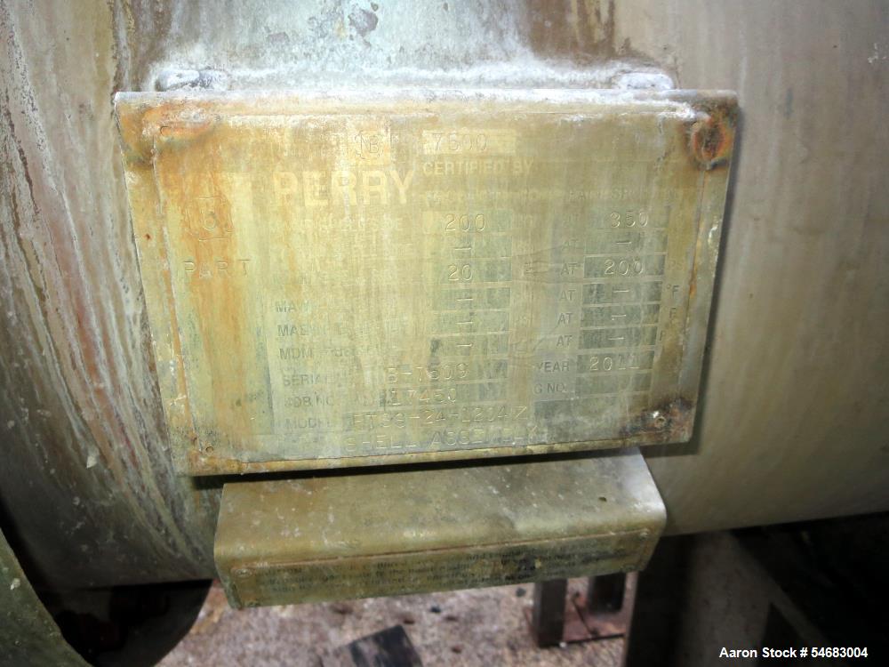 1,204 sq.ft., 200 psi shell, 200 psi tube, Perry Products #FTSS-24-1204Z, Shell & Tube Heat Exchanger, 304L - Image 3