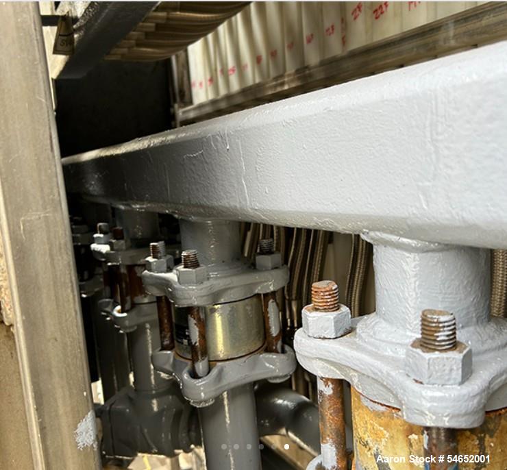 180 Ton, PHT, Ice Generator, Stainless Steel, (4) ice banks, (36) ice plates, Nikkiso HQ23C-B2 ammonia pump - Image 6