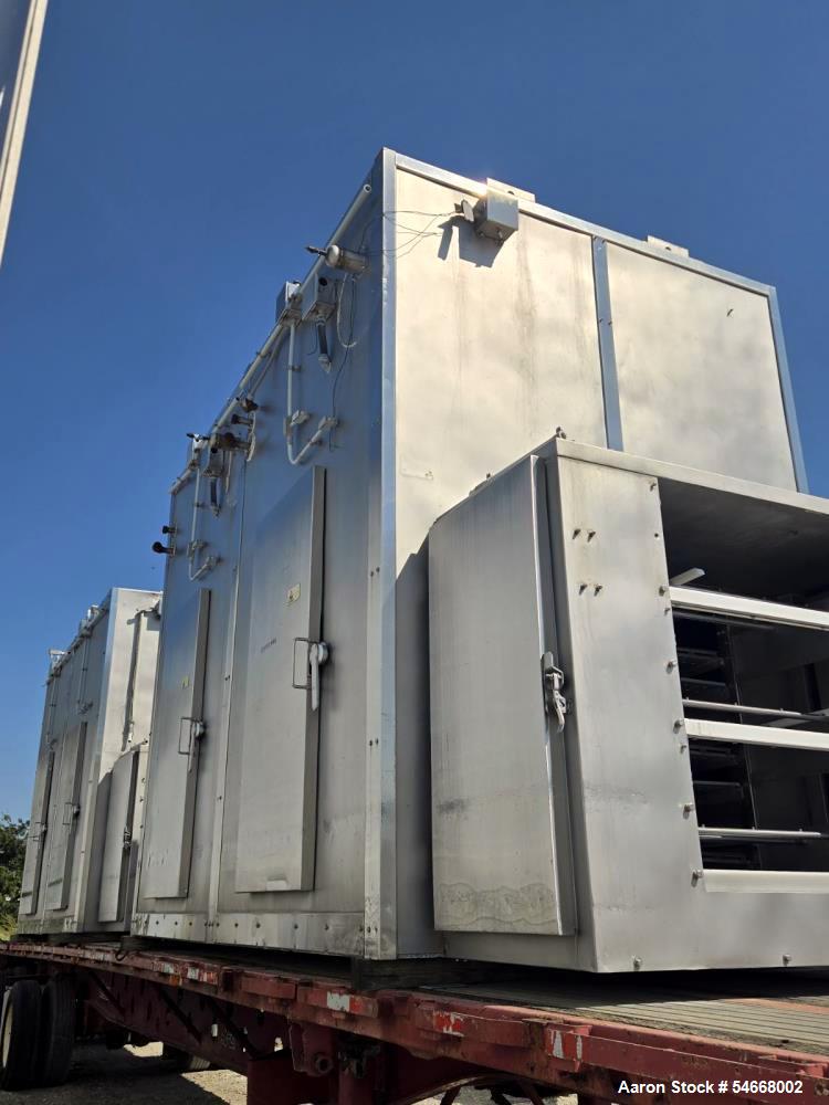 Ross Industries #BLC-II, Continuous Impingement Freezer Tunnel, Stainless Steel, 36" belt, 20 HP fan motors - Image 1