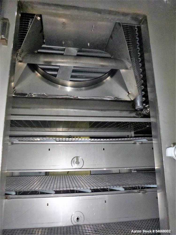 Ross Industries #BLC-II, Continuous Impingement Freezer Tunnel, Stainless Steel, 36" belt, 20 HP fan motors - Image 8