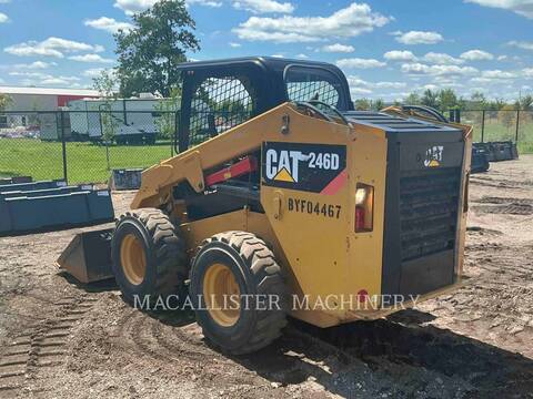 Cat 246D, Skid Steer Loader, 1225 hours, S/N: BYF04467, 2018 - Image 4
