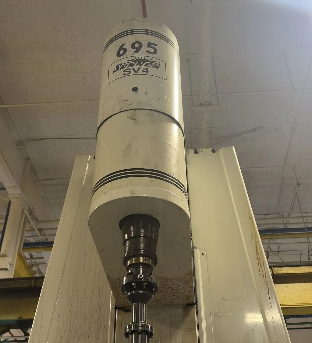 Sunnen #SV4, vertical hone, 20" max. bore diameter, 40" max. part length, 48" stroke, 32" swing, 30" x50" - Image 2