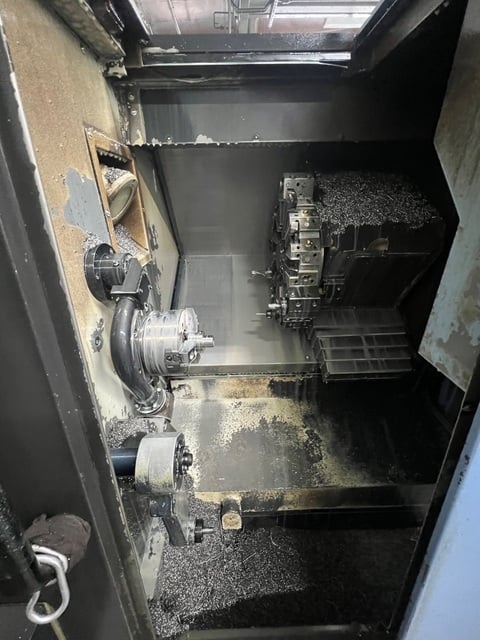 Daewoo Doosan #Lynx-220A, CNC lathe, 20.1" swing, 12.6" diameter, 12.7" length, 1.8" bar, A2-5, 12 turret - Image 3