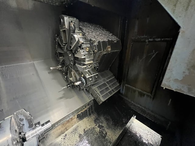 Daewoo Doosan #Lynx-220A, CNC lathe, 20.1" swing, 12.6" diameter, 12.7" length, 1.8" bar, A2-5, 12 turret - Image 4