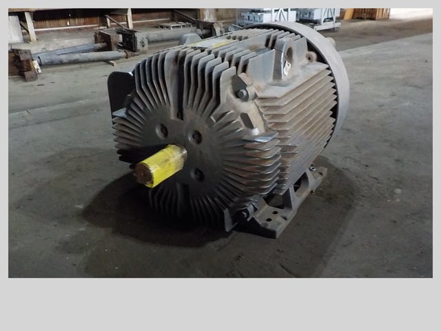 150 HP 1780 RPM Baldor #M4406TS-4, AC Induction Motor, TEFC, Frame 445TS, 460 Volts, 168 amps, 3PH - Image 4
