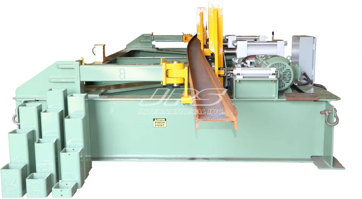 472 Ton, Bay-Lynx #BC-1200, Beam Cambering Machine, W36 x 280 (grade 36), W33 x 221 (grade 50), 12" x 12" - Image 2
