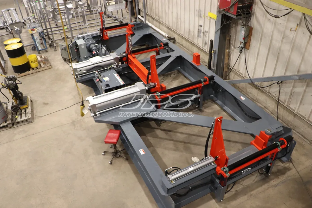 472 Ton, Bay-Lynx #BC-1200, Beam Cambering Machine, W36 x 280 (grade 36), W33 x 221 (grade 50), 12" x 12" - Image 3