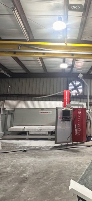 Zonato #TMac-Smart-625-Five, 5-Axis CNC Bridge Saw, 13-3/4" to 24-5/8" blade range, 90° A-axis tilt, 370° - Image 2