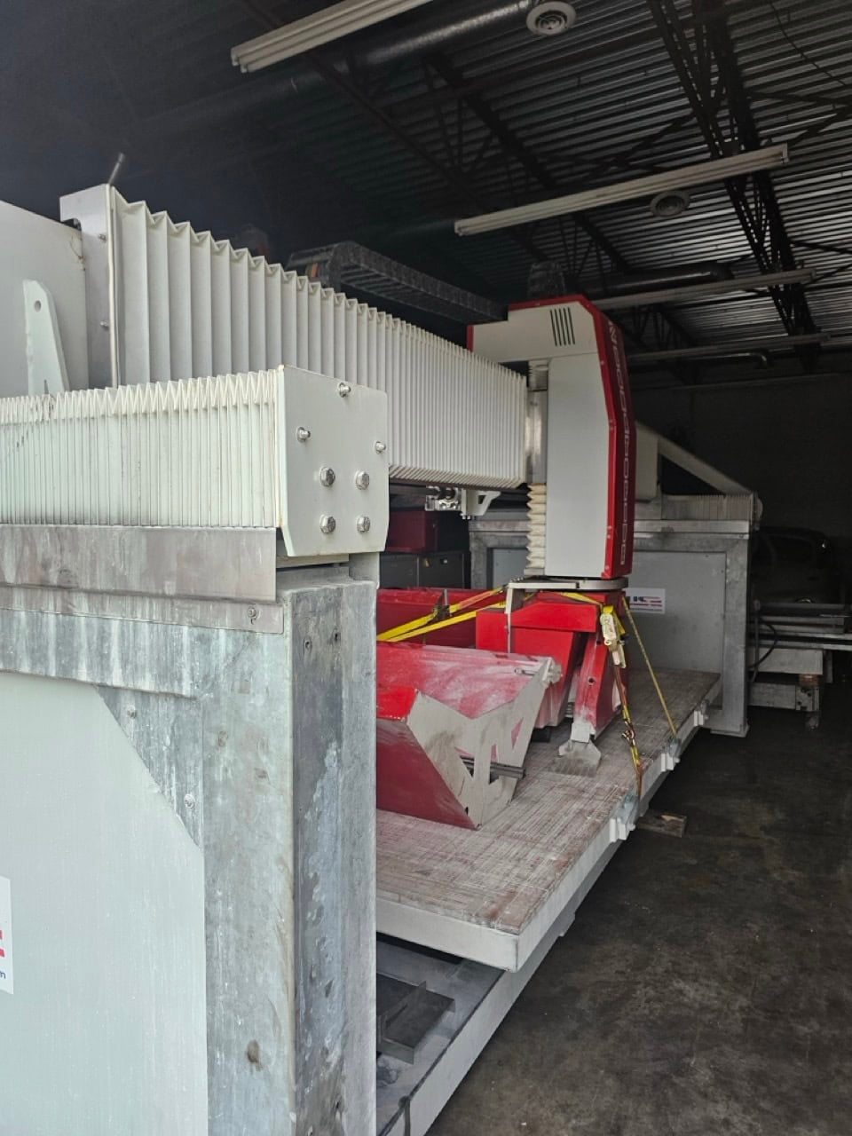Zonato #TMac-Smart-625-Five, 5-Axis CNC Bridge Saw, 13-3/4" to 24-5/8" blade range, 90° A-axis tilt, 370° - Image 3