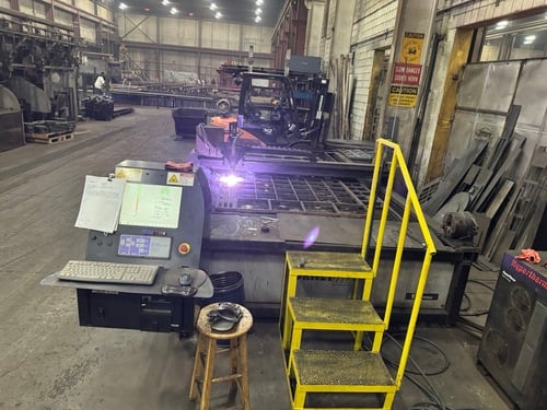 Hornet #HHD78ETR150, HD Retro CNC Plasma Cutting System, 6' x 12' table, Hypertherm HPR130, MicroEdge CNC - Image 8