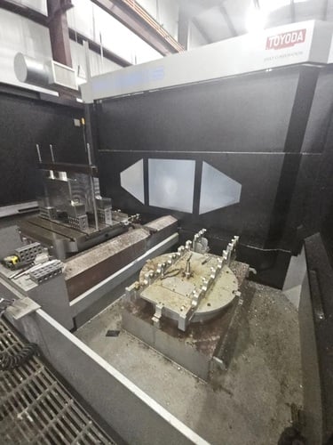 Toyoda #FA1050S, CNC horizontal machining center, 62.8" X, 55.1" Y, 45.2" Z, 41.3" pallet, 6000 RPM, 50 HP - Image 5