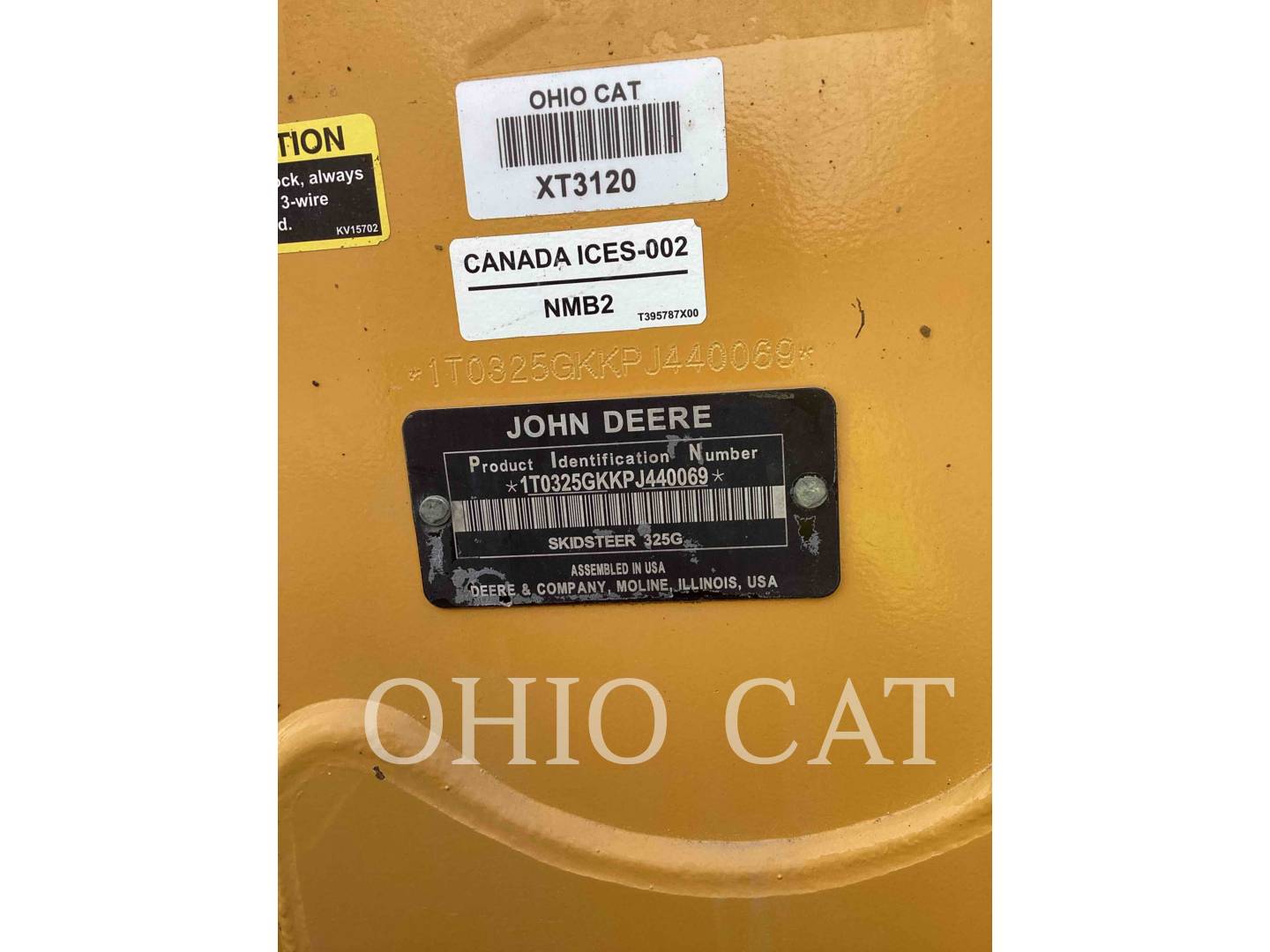 John Deere 325G, Track Loader, 2657 hours, S/N: 1T0325GKKPJ440069, 2023 - Image 6