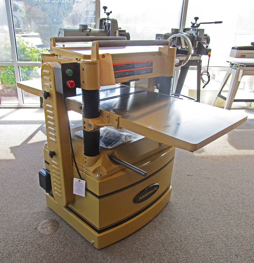 20" Powermatic #209HH-1, planer w/ helical cutterhead, 5 HP, 230 V., 1-phase, new - Image 3