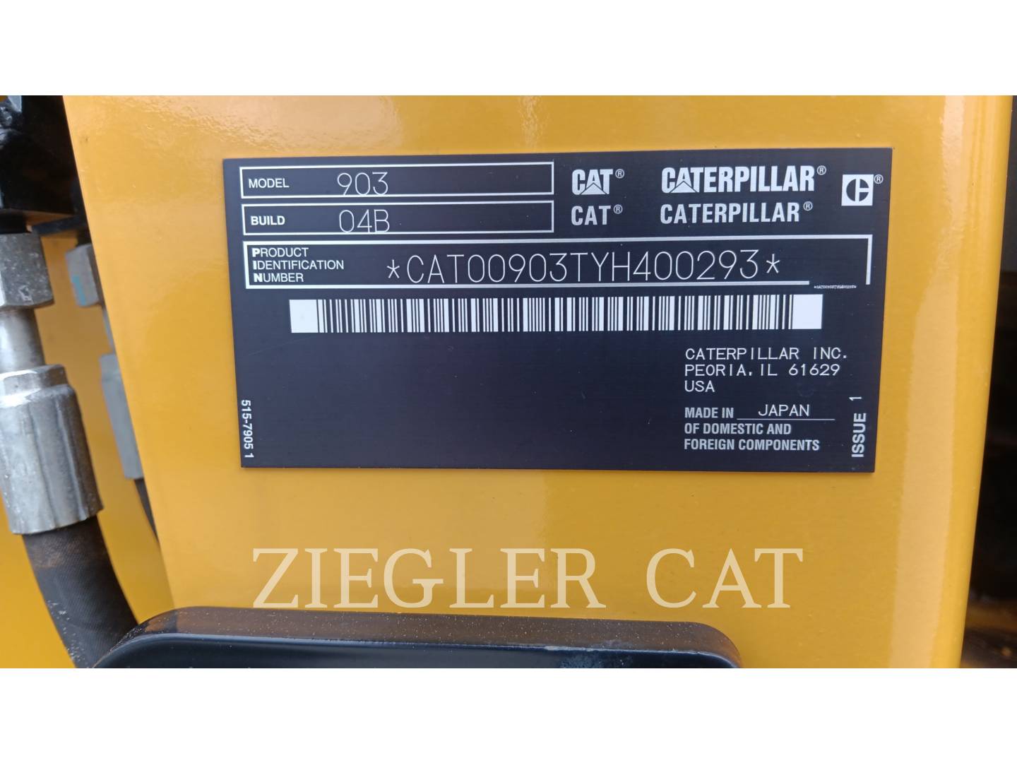 Cat 903, Wheel Loader, 55 hours, S/N: YH400293, 2025 - Image 6