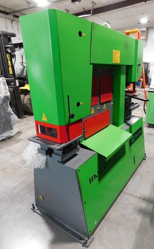 5" x 9/16" x 9/16" Gator #Tiger-HKM85, dual operator hydraulic ironworker, 95 ton, punch holder, blades, 39" - Image 2