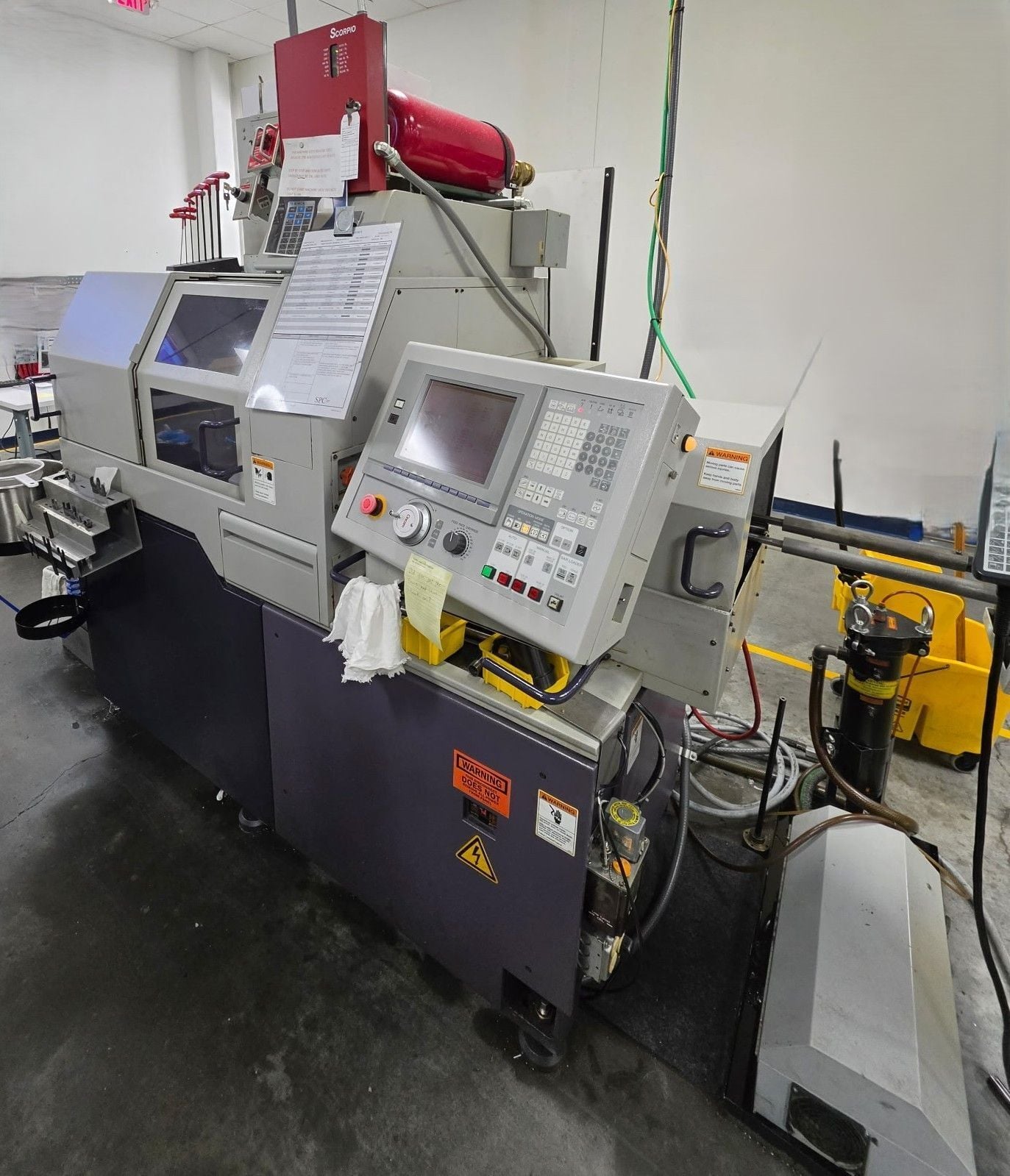 Citizen #L20VIII-5M8, Swiss Type CNC Lathe, 8-Axis, Cincom M6 Control, 10,000 RPM, U121B front live tool - Image 1
