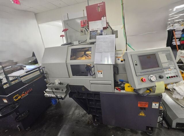 Citizen #L20VIII-5M8, Swiss Type CNC Lathe, 8-Axis, Cincom M6 Control, 10,000 RPM, U121B front live tool - Image 3